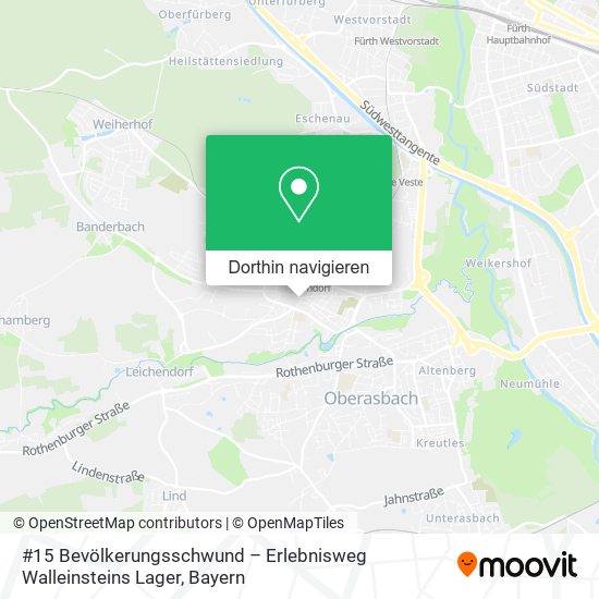#15 Bevölkerungsschwund – Erlebnisweg Walleinsteins Lager Karte