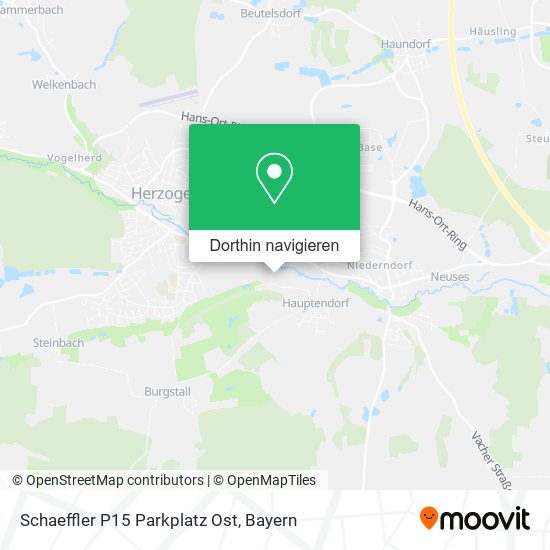 Schaeffler P15 Parkplatz Ost Karte