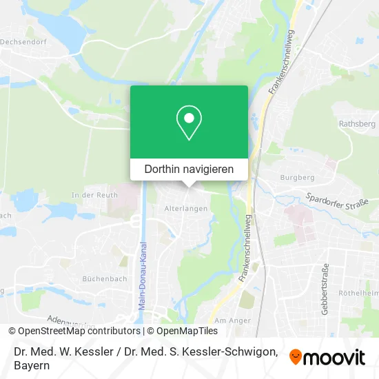 Dr. Med. W. Kessler / Dr. Med. S. Kessler-Schwigon Karte