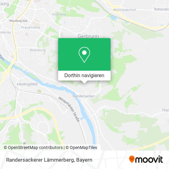 Randersackerer Lämmerberg Karte