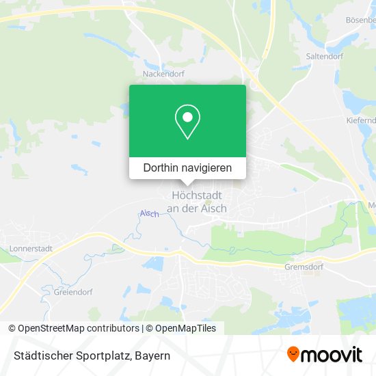 Städtischer Sportplatz Karte