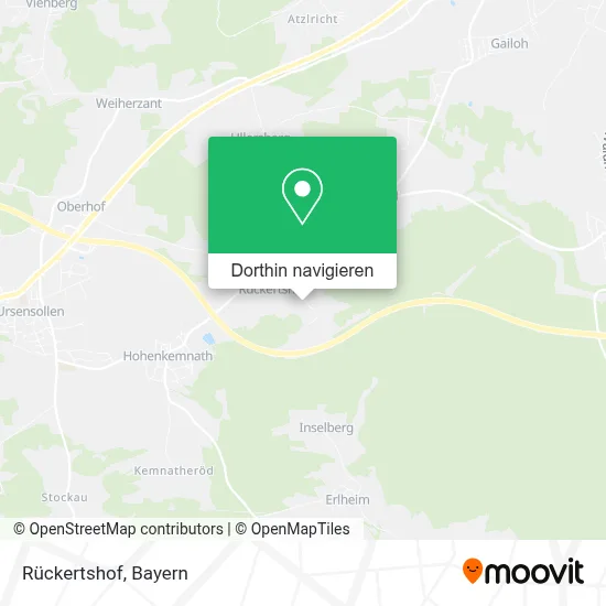 Rückertshof Karte