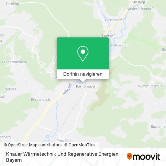 Knauer Wärmetechnik Und Regenerative Energien Karte