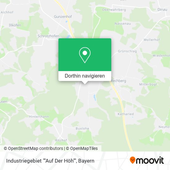 Industriegebiet ""Auf Der Höh"" Karte