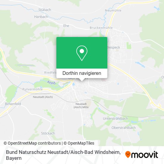 Bund Naturschutz Neustadt / Aisch-Bad Windsheim Karte