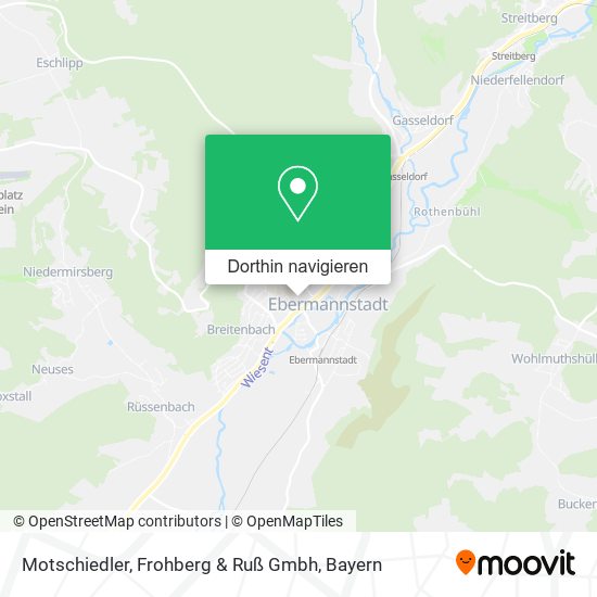Motschiedler, Frohberg & Ruß Gmbh Karte