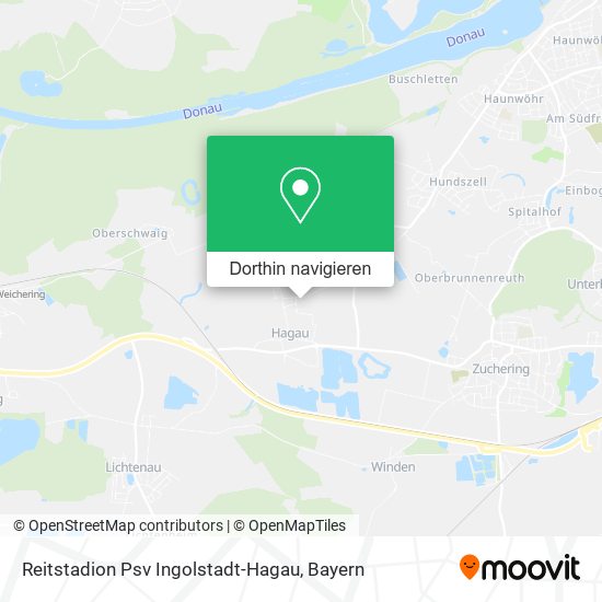 Reitstadion Psv Ingolstadt-Hagau Karte