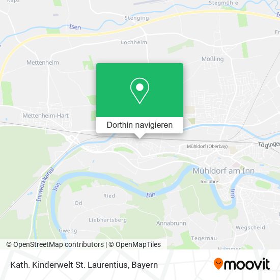 Kath. Kinderwelt St. Laurentius Karte