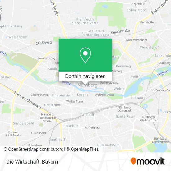 Die Wirtschaft Karte