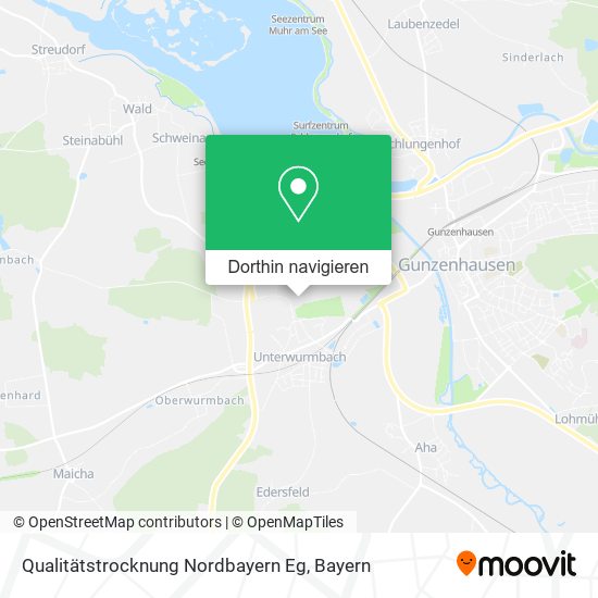 Qualitätstrocknung Nordbayern Eg Karte