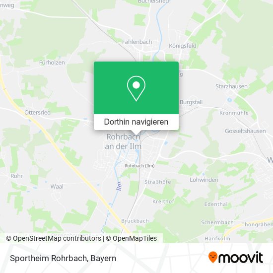 Sportheim Rohrbach Karte