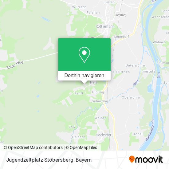 Jugendzeltplatz Stöbersberg Karte