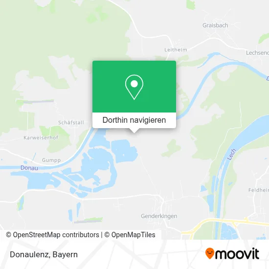 Donaulenz Karte