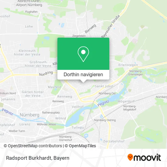 Radsport Burkhardt Karte