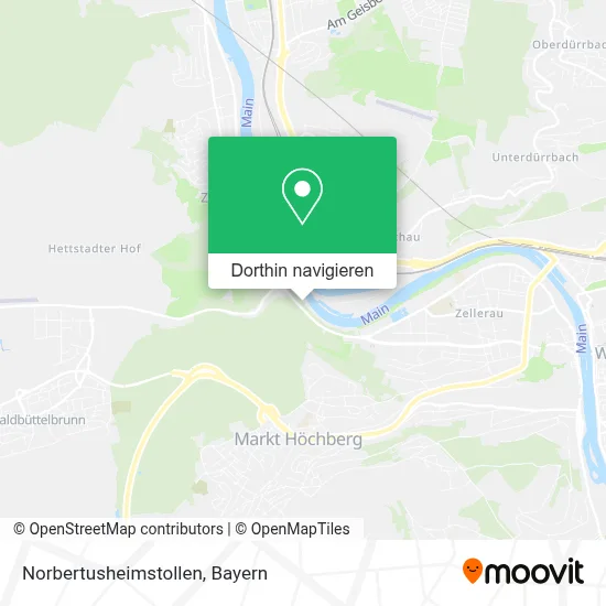 Norbertusheimstollen Karte