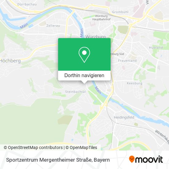 Sportzentrum Mergentheimer Straße Karte