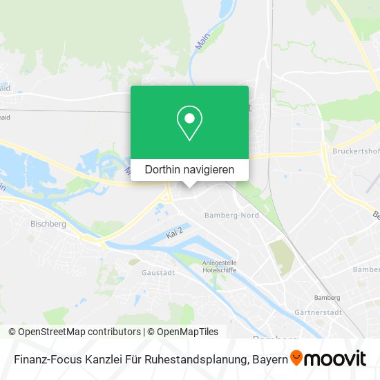 Finanz-Focus Kanzlei Für Ruhestandsplanung Karte