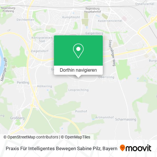 Praxis Für Intelligentes Bewegen Sabine Pilz Karte
