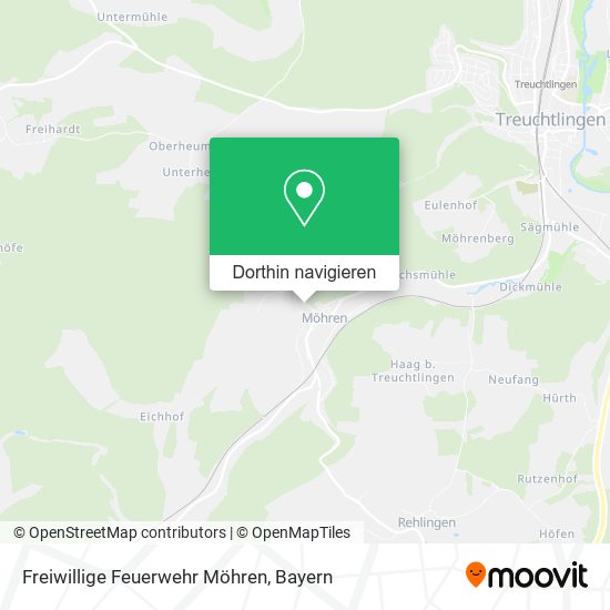 Freiwillige Feuerwehr Möhren Karte