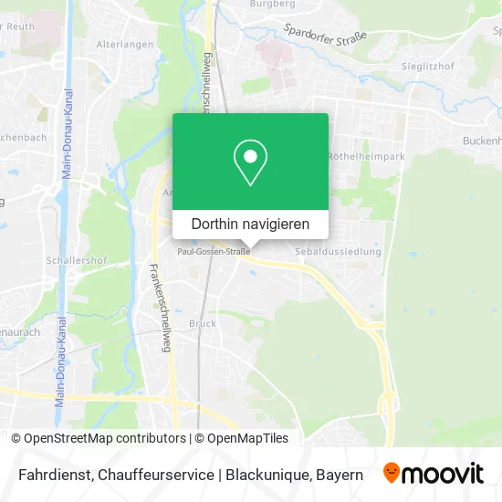 Fahrdienst, Chauffeurservice | Blackunique Karte