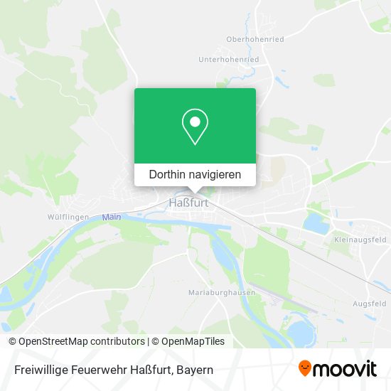 Freiwillige Feuerwehr Haßfurt Karte