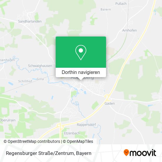 Regensburger Straße/Zentrum Karte