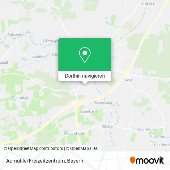 Aumühle/Freizeitzentrum Karte