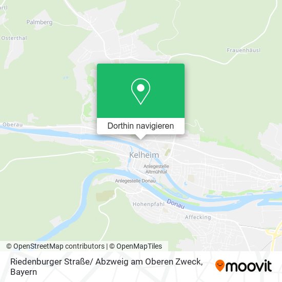 Riedenburger Straße/ Abzweig am Oberen Zweck Karte