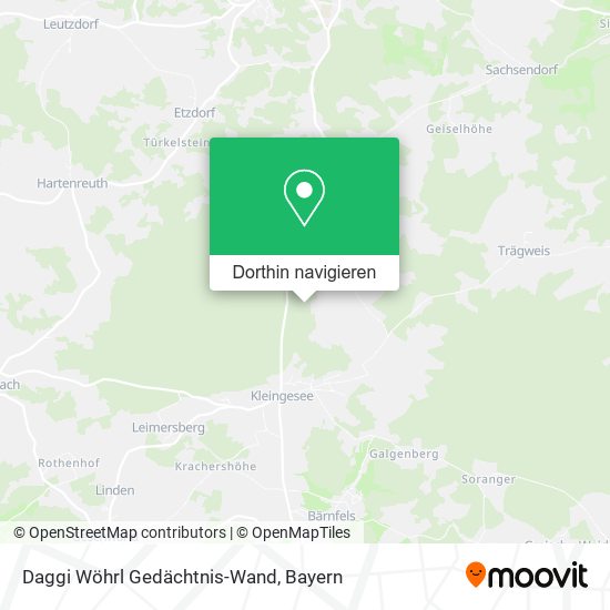 Daggi Wöhrl Gedächtnis-Wand Karte