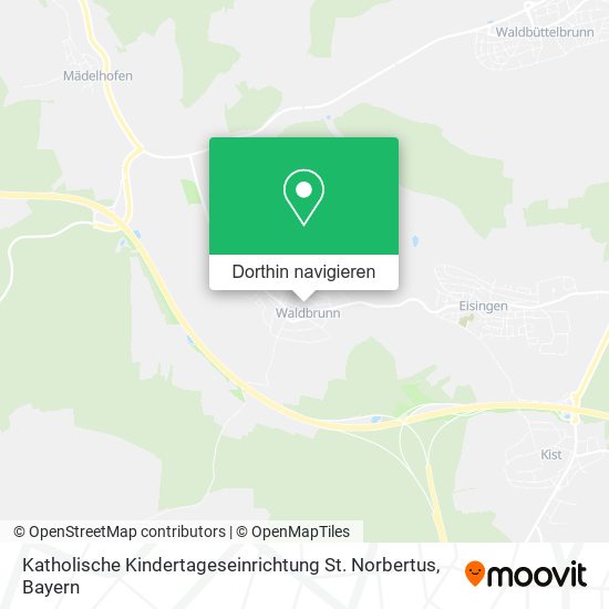 Katholische Kindertageseinrichtung St. Norbertus Karte