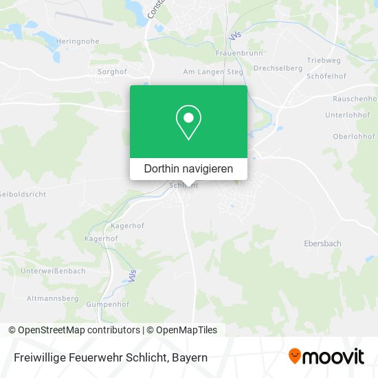 Freiwillige Feuerwehr Schlicht Karte