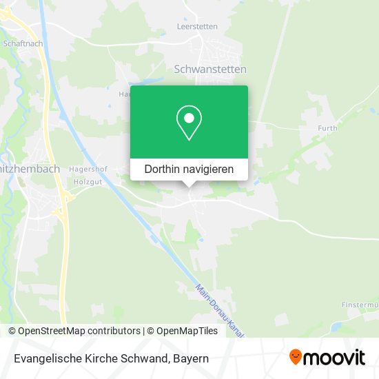 Evangelische Kirche Schwand Karte