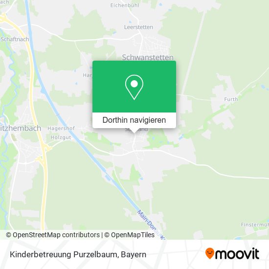 Kinderbetreuung Purzelbaum Karte