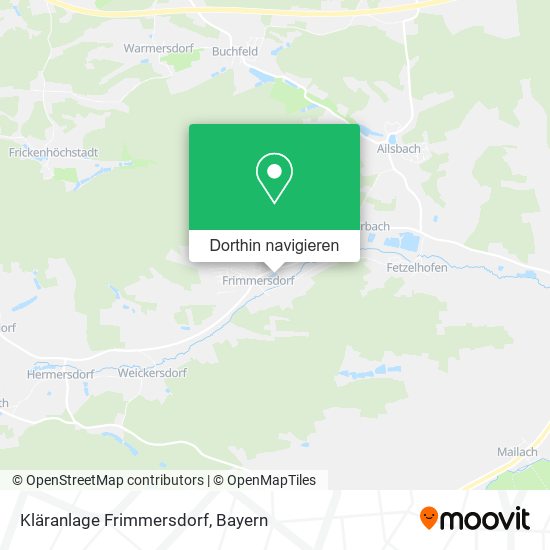 Kläranlage Frimmersdorf Karte