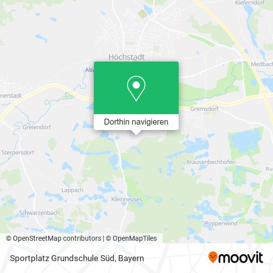 Sportplatz Grundschule Süd Karte
