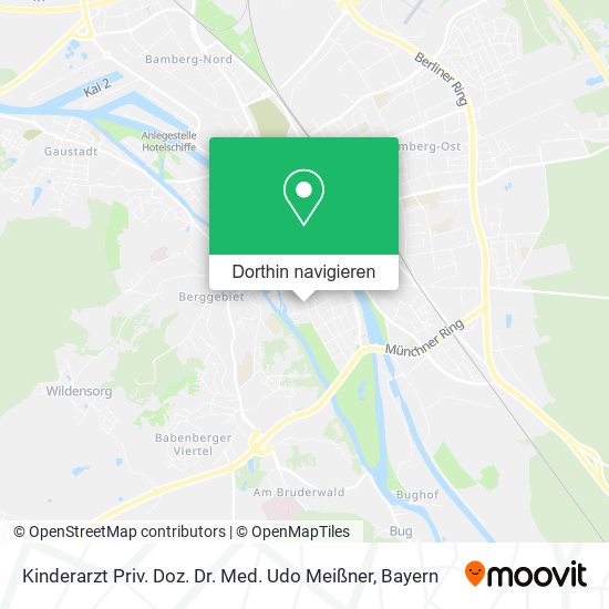 Kinderarzt Priv. Doz. Dr. Med. Udo Meißner Karte