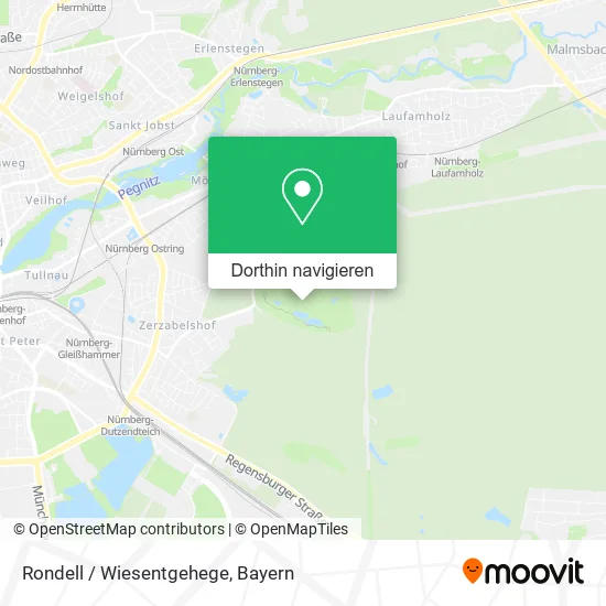 Rondell / Wiesentgehege Karte