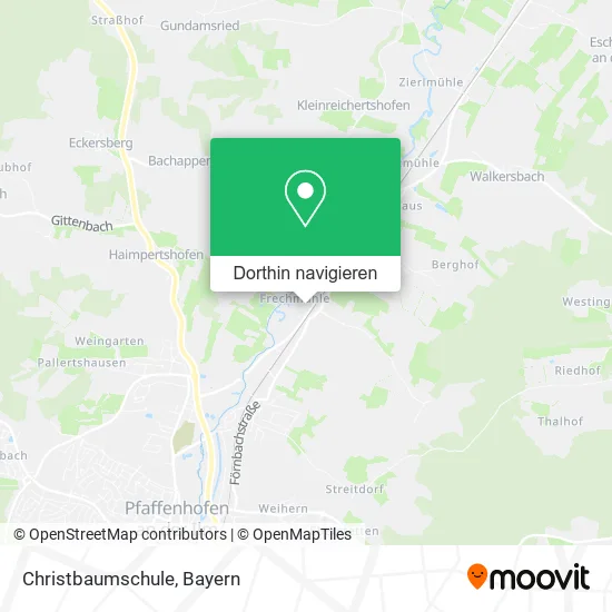 Christbaumschule Karte