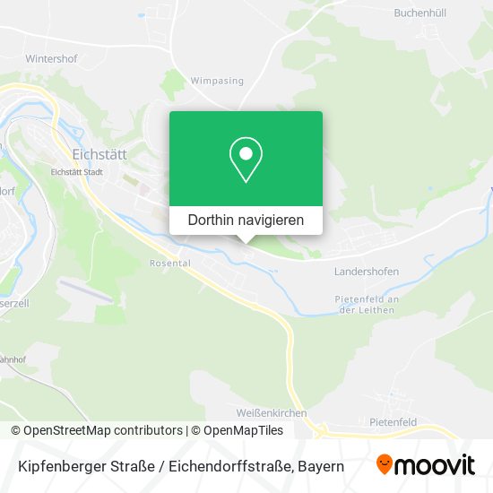 Kipfenberger Straße / Eichendorffstraße Karte