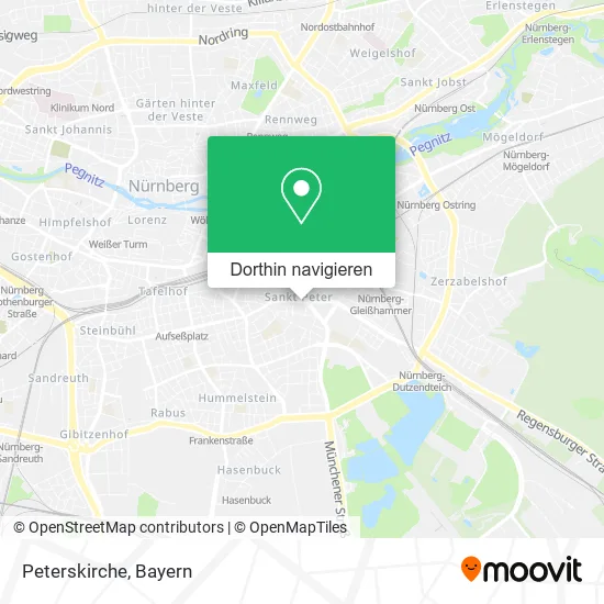 Peterskirche Karte