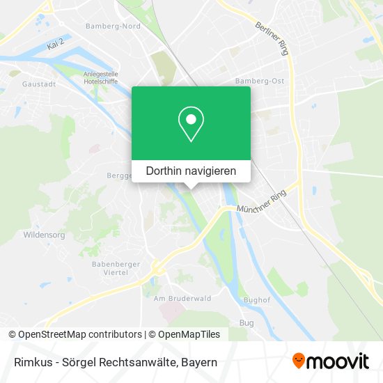 Rimkus - Sörgel Rechtsanwälte Karte