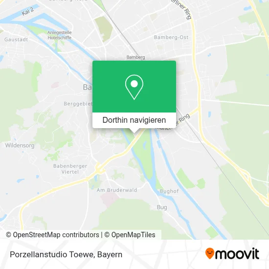 Porzellanstudio Toewe Karte