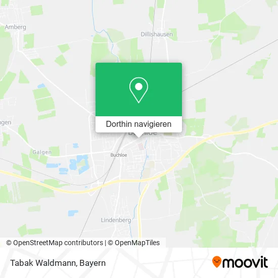 Tabak Waldmann Karte