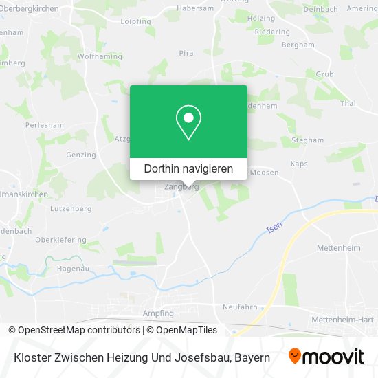 Kloster Zwischen Heizung Und Josefsbau Karte