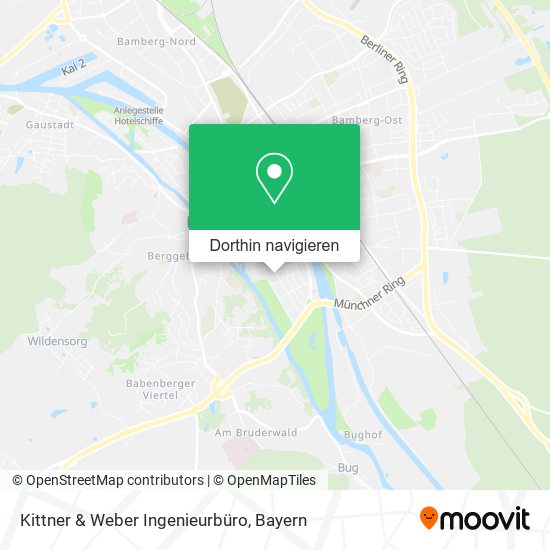 Kittner & Weber Ingenieurbüro Karte
