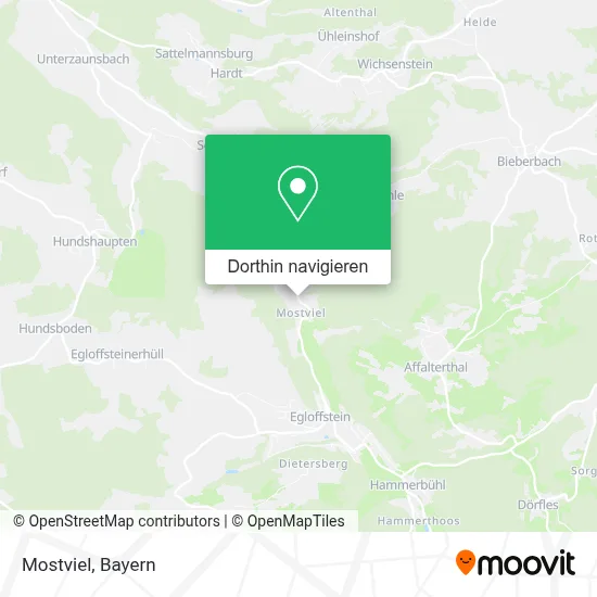 Mostviel Karte
