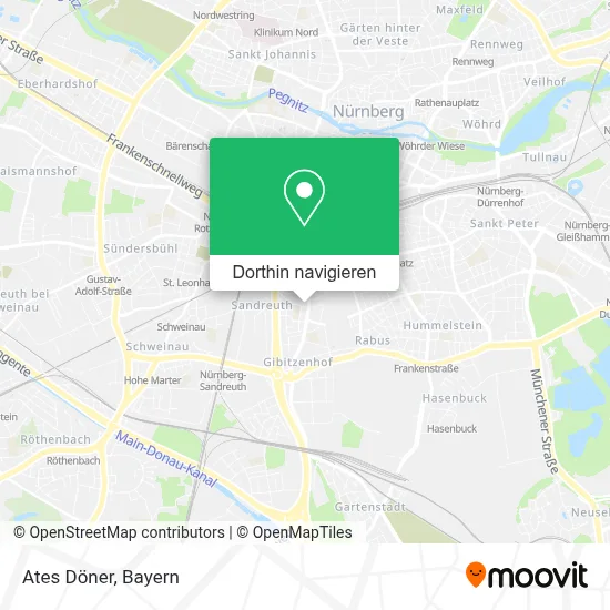Ates Döner Karte