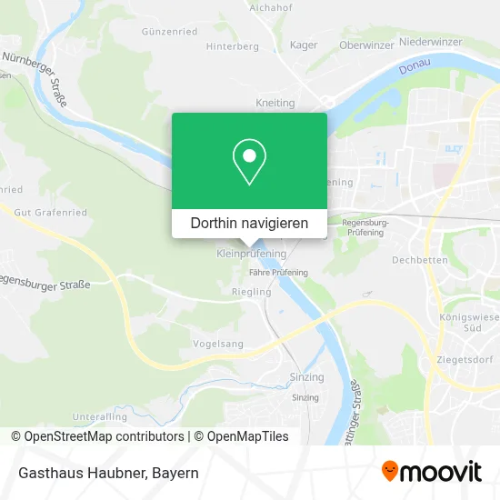 Gasthaus Haubner Karte