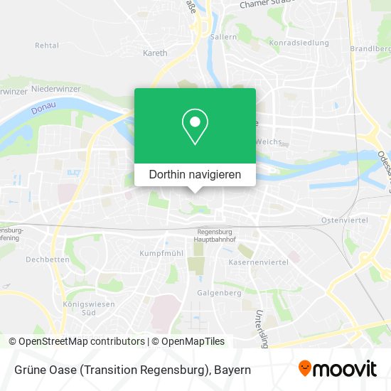 Grüne Oase (Transition Regensburg) Karte