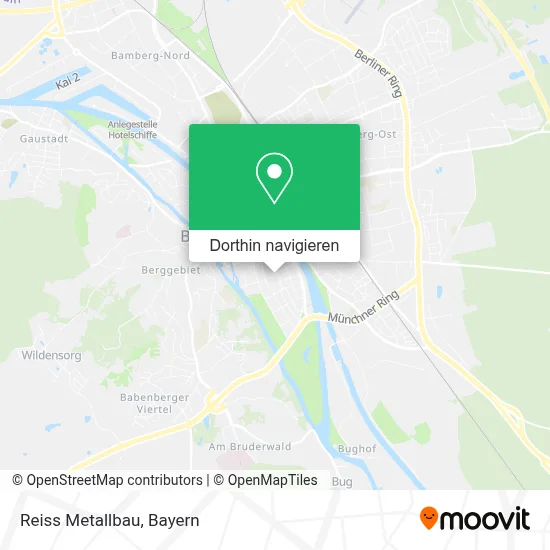 Reiss Metallbau Karte